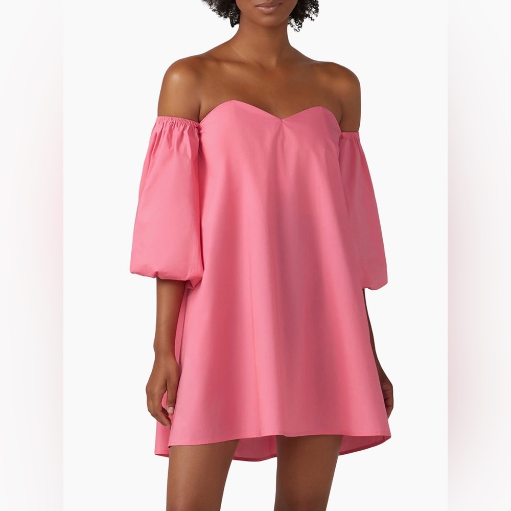 Bird & knoll Parker Off-The-Shoulder Minidress